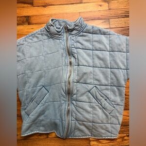 Free People Dolman Quilted Knit Jacket